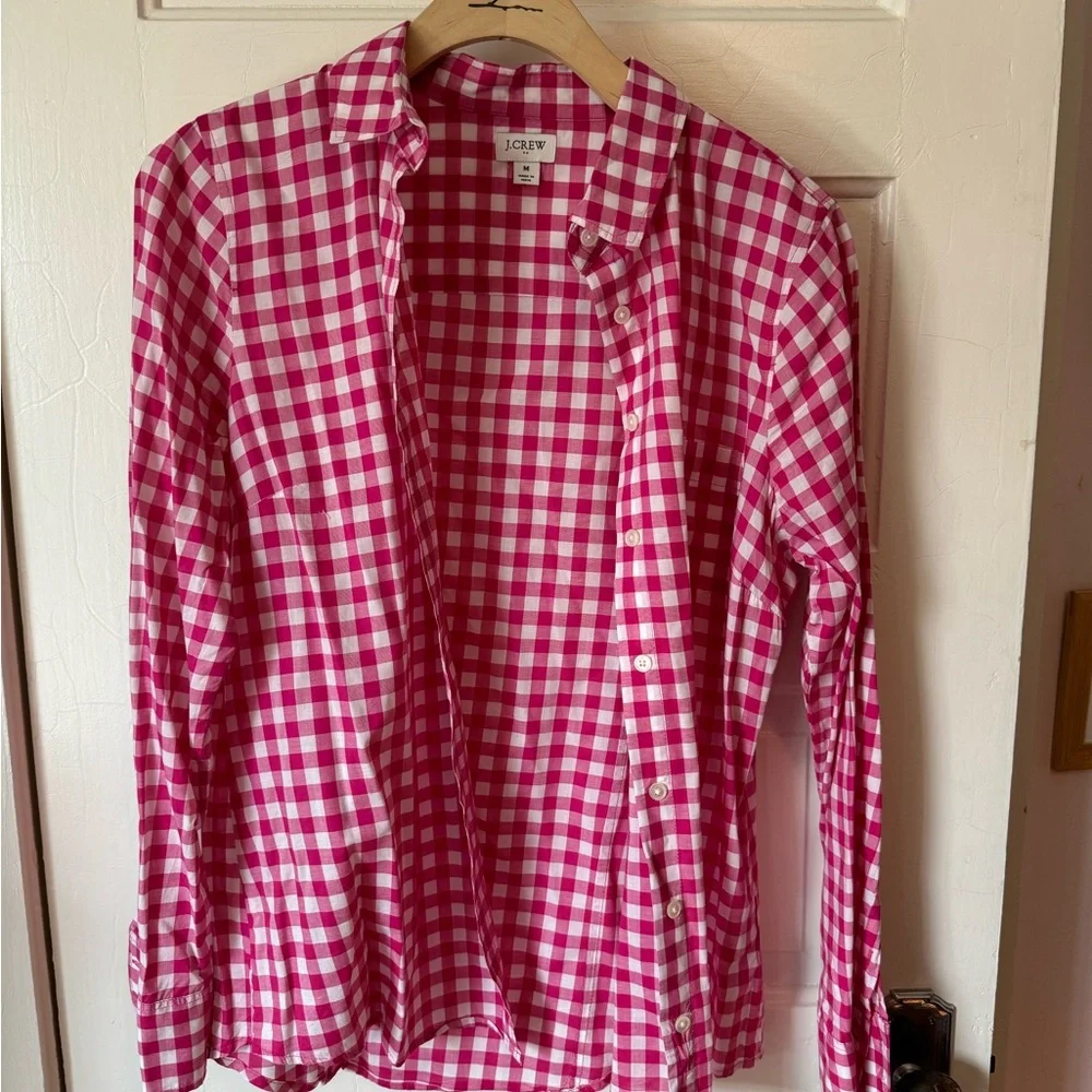 Jcrew gingham button down - Picture 3 of 3